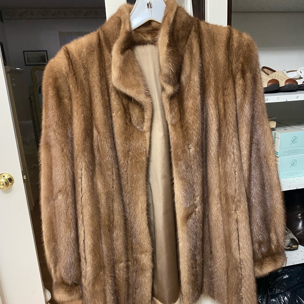 Genuine Finland Mink Coat